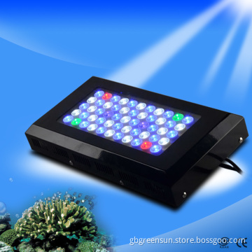 120W LED Aquarium Light for Your Reef and Coral 90 Degree Lens Add Violet Red Green